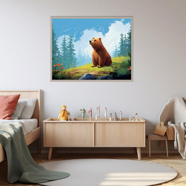 Cute Bear Painting